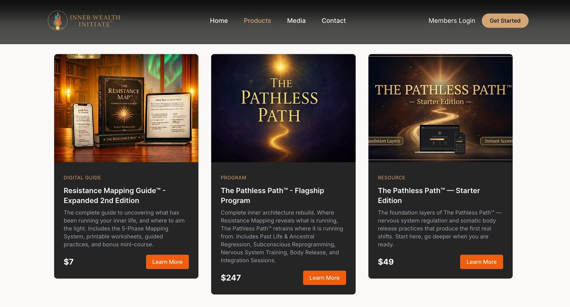 Product storefront with multiple offers